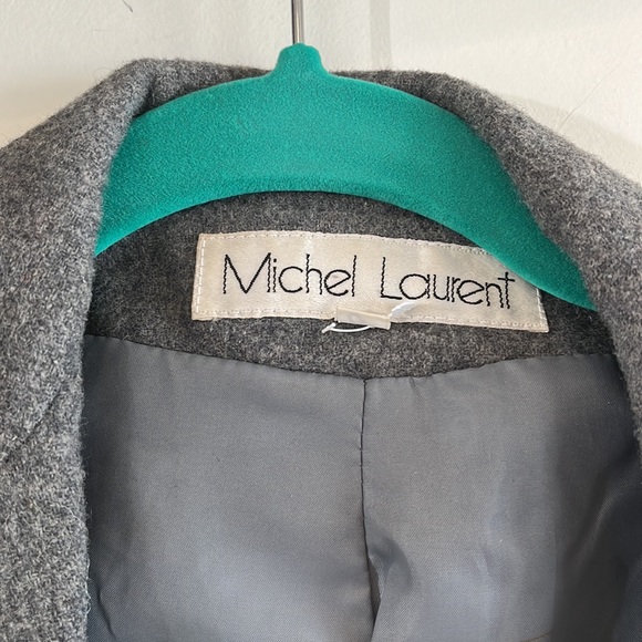 Gray Wool Blazer - Picture 2 of 5